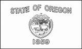Oregon Coloring Flags Flag State Medium States Book Designlooter Small Fotw Colouring sketch template