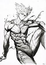 Garou Murata Yusuke Saitama Opm Antagonist Dbz Tweeted Akshay sketch template