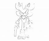 Shadow Coloring Pages Hedgehog Sonic Getcolorings sketch template