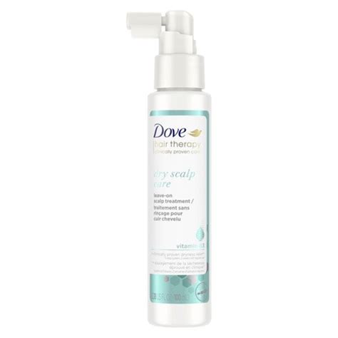 dove hair therapy leave on scalp treatment dry scalp care the best