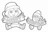Dora Coloring Christmas Pages Merry Boots sketch template