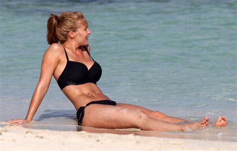 Omg Ladies Gemma Atkinson Bikini On The Beach In Aruba October 2012