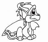 Dragon Coloring Pages Baby Dragons Medieval Cliparts Getcolorings Clipart Color Getdrawings sketch template