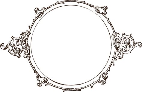 elegant circle border google search banner clip art doodle frames book clip art