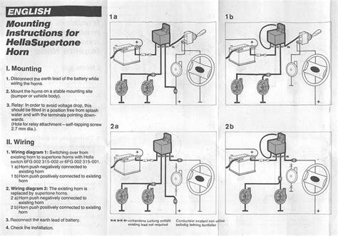 question  horn wiring diagram pelican parts forums