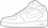 Nike Shoes Coloring Pages Kd Shoe Sneakers Printable Drawing Getcolorings Force Air Getdrawings Jordan Sneaker Adidas Templates sketch template