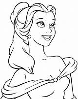 Coloring Beast Pages Beauty Disney Belle Princess Procoloring Face Drawing Sheets Colouring Faces Animation Movies Color Ausmalbilder Cartoon Adult Printable sketch template
