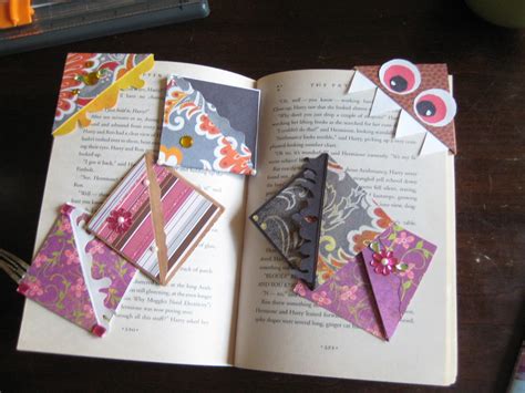 craft project  homemade bookmarks littletwirls