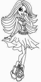 Coloring Pages Monster High Girls Flamenco Spectra Hair Dancer Cleo Nile Vondergeist Printable Hold Color Kids Getcolorings Drawings Sheets Popular sketch template