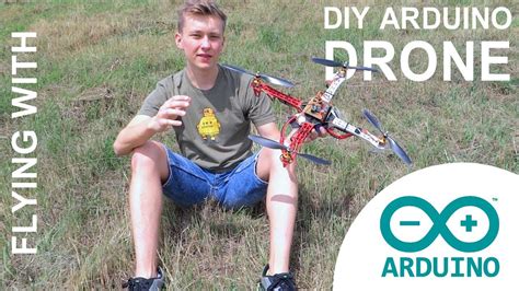 flying  arduino drone award winning diy project youtube