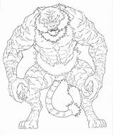 Incineroar Coloring Pages Litten Pokemon Cat Sun Moon Popular Color Getcolorings Getdrawings Simple sketch template