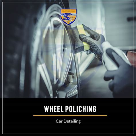 wheel poliching ss car spa professional car detailing  maryland dc va