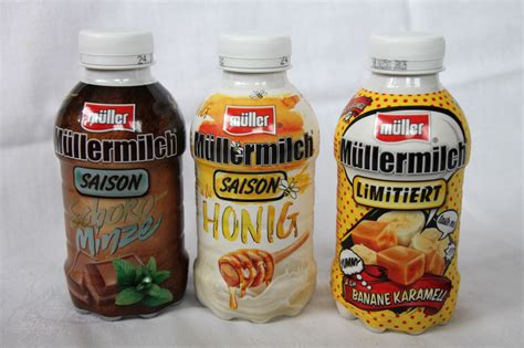 bloody testet muellermilch  drei verschiedenen limitierten sorten
