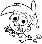 Fairly Odd Oddparents Timmy Face Xcolorings Nickleodeon Babysitter Vicky 792px sketch template
