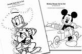 Dot Disney Disneyclips Printable Pages Coloring sketch template
