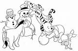 Coloring Pages Winter Printable Kids sketch template