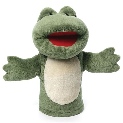 filmore frog hand puppet plush fillmore frog puppet  sized