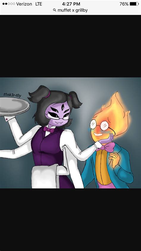 Pin On Grillby X Muffet
