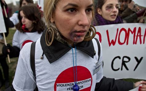 one third of eu women suffered physical or sexual assault report says al jazeera america