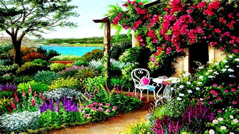 enchanted garden wallpapers top  enchanted garden backgrounds