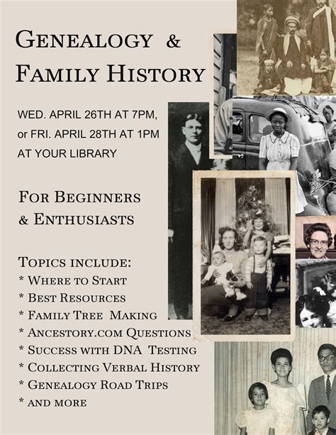 aaron cutler memorial library genealogy family history class