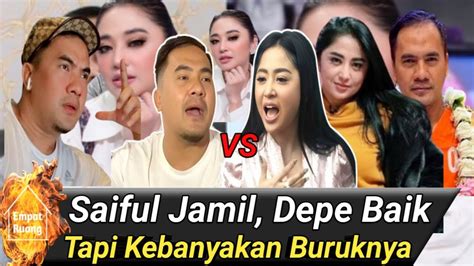 Saiful Jamil Bongkar Aib Dewi Persik Dewi Persik Baik Tapi Banyakan