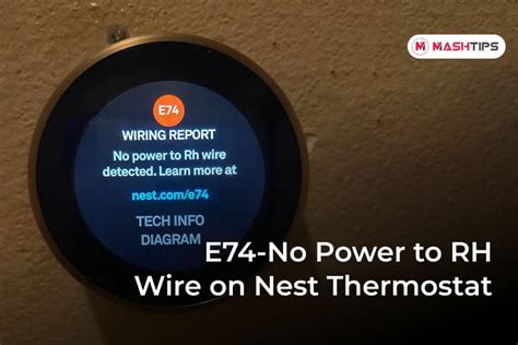 power  rh wire  nest thermostat solved mashtips