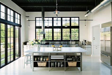15 Extraordinary Modern Industrial Kitchen Interior Designs
