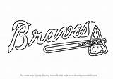 Braves Atlanta Logo Draw Step Coloring Drawing Pages Mlb Print Tutorials Drawingtutorials101 Search Sports Kids Again Bar Case Looking Don sketch template