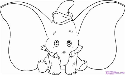 printable coloring page  elephant coloring home