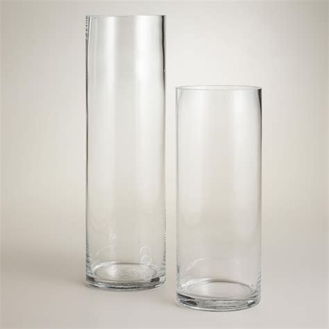 Clear Glass Cylinder Vases Acrylic Vase Glass Cylinder Vases