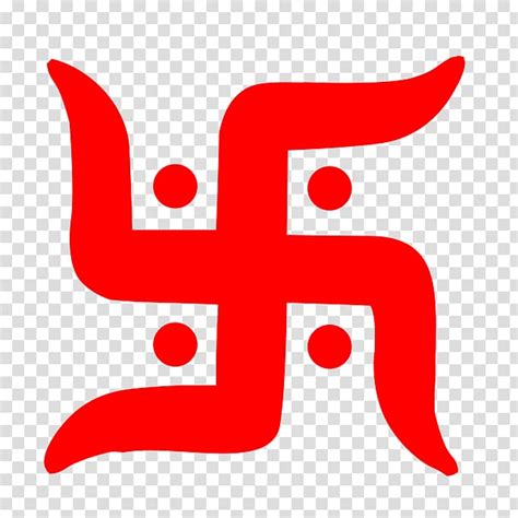 red logo ganesha swastika symbol hinduism om om transparent background png clipart hiclipart