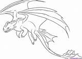 Coloring Pages Httyd Dragon Popular Train sketch template
