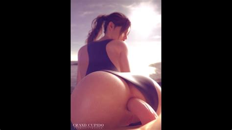 claire redfield beautiful anal sex on the beach part 4 [grand cupido
