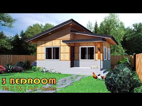 sqm  bedroom  amakan  concrete house design idea simple house design youtube