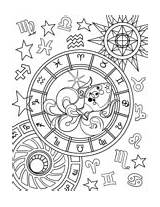 Zodiac Aquarius Sternzeichen Wassermann Ausmalbilder Zodiaco Supercoloring Acuario Tierkreiszeichen Signos Ausmalbild Piscis sketch template
