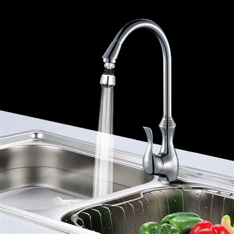 degree water swivel head saving tap multifunctional faucet kitchen faucet water bubbler