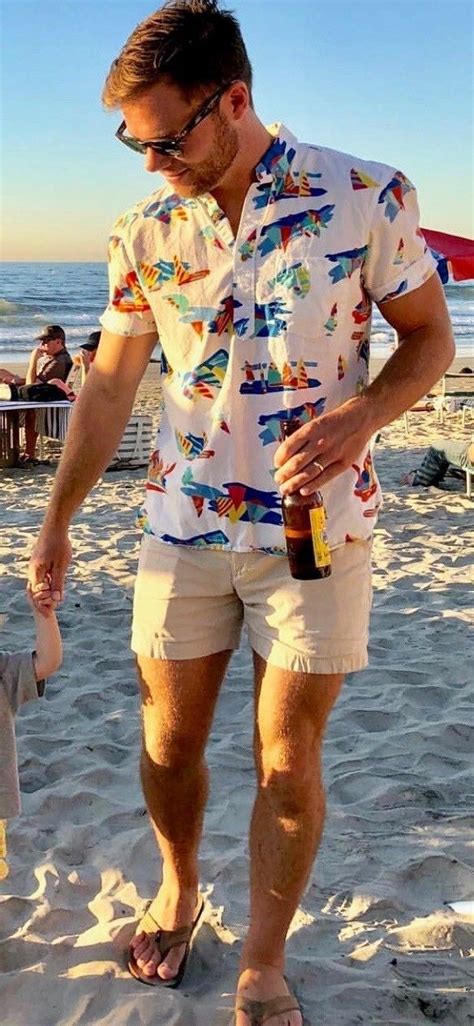 beach outfit moda masculina de verão moda masculina casual estilos