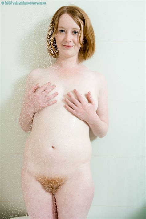 helen from freckled redhead with a thick hairy bush bathing at brdteengal