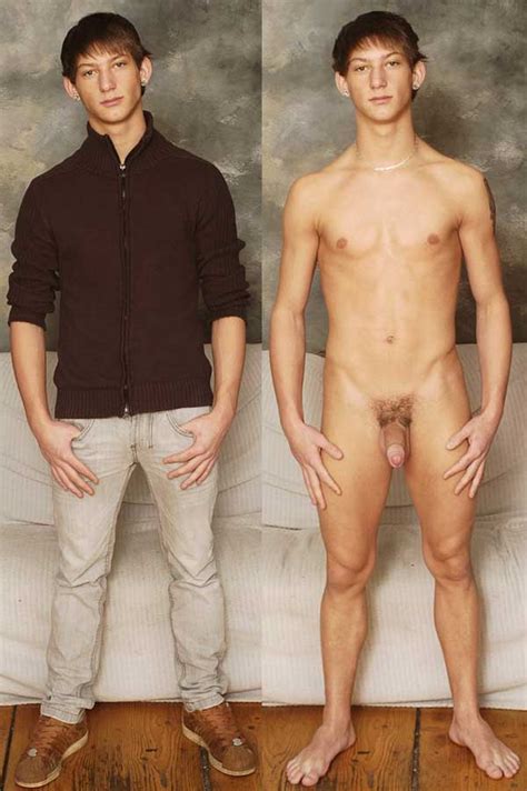 nude male clothed and unclothed