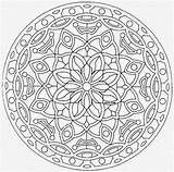 Mandalas Pintar Mandala sketch template