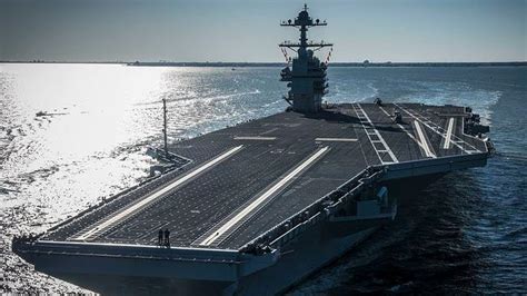 Uss Gerald R Ford New Us Aircraft Carrier Cost 16b And