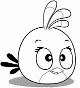 Angry Birds Pages Colouring Coloring Bird Kids Printable sketch template