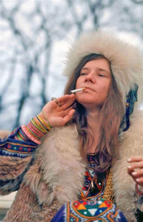 color photographs of janis joplin in the 1960s