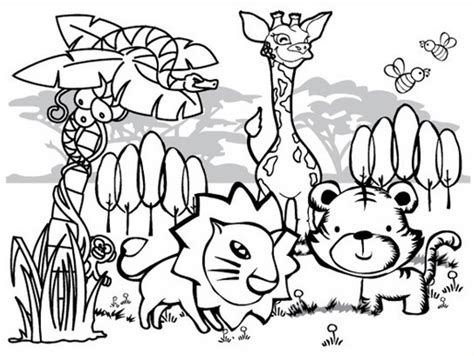 printable animals coloring pages everfreecoloringcom