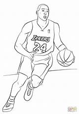 Coloring Pages Curry Stephen Kobe Bryant Choose Board Sheets sketch template