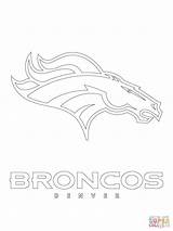 Broncos Denver Coloring Pages Print Getcolorings Color Printable sketch template