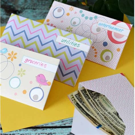 printable cash envelope templates  incremental mama