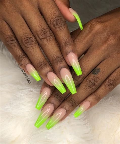 lime green nail designs   ready    statement  fshn