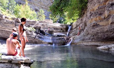 top 10 wild swimming locations in italy italy holidays the guardian